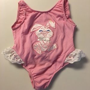 French Toast Size 18 months one pc bathing suite